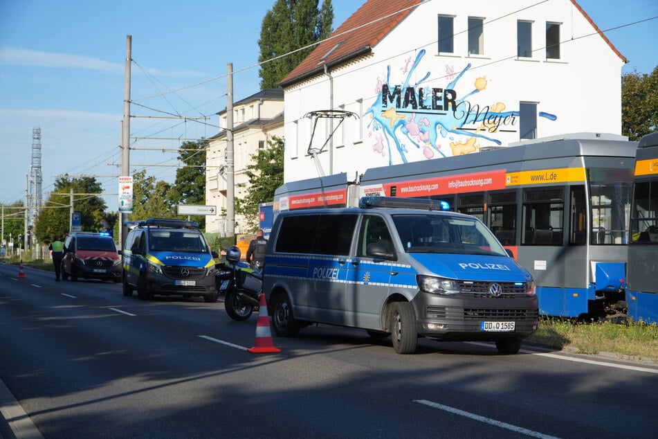 In Taucha kam es am Dienstag zu einem schweren Unfall.