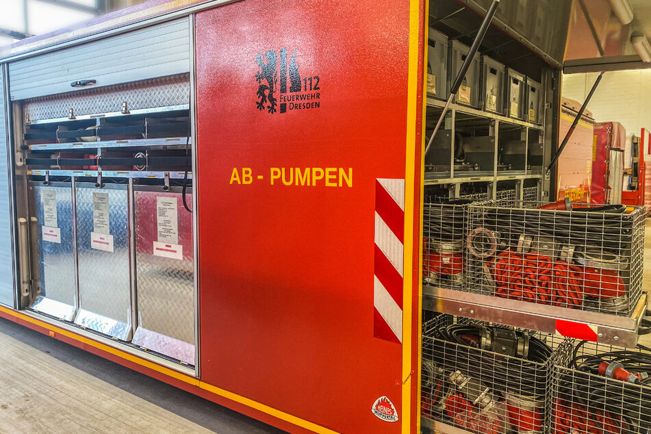 Auch mit Abpumpen war die Feuerwehr wegen der Wetterlage von Dienstag zu Mittwoch beschäftigt.