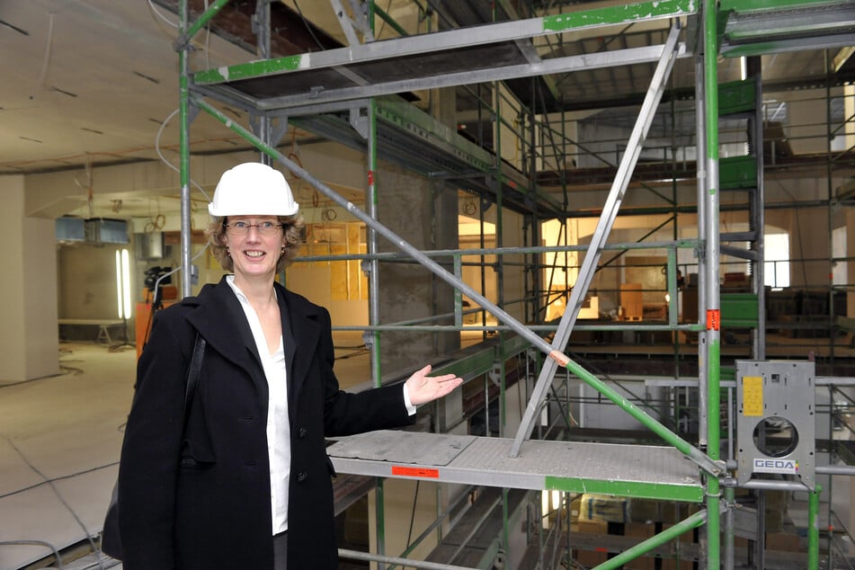 2012 trat Sabine Wolfram ihren Dienst an. Damals war das smac noch eine Baustelle.