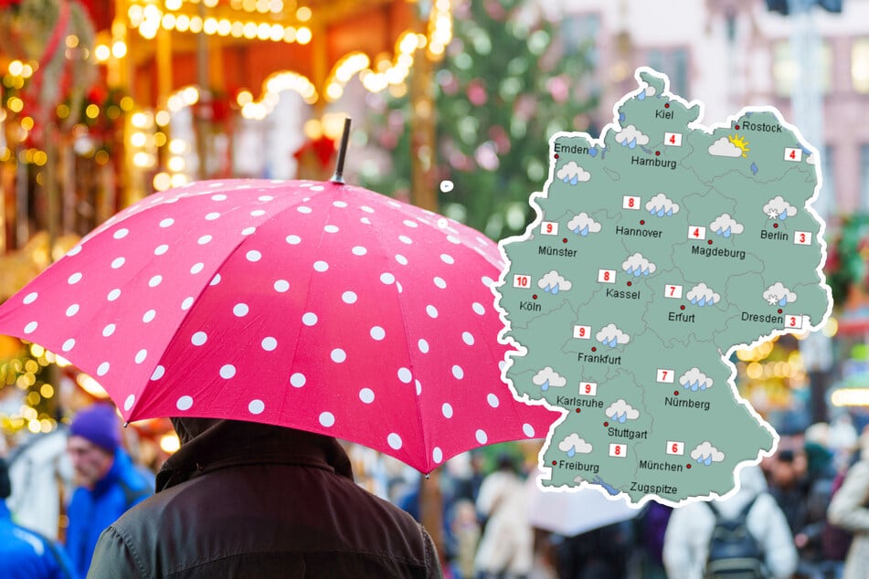 Schnee adieu! Das Weihnachts-Wetter in Deutschland wird mild und verregnet