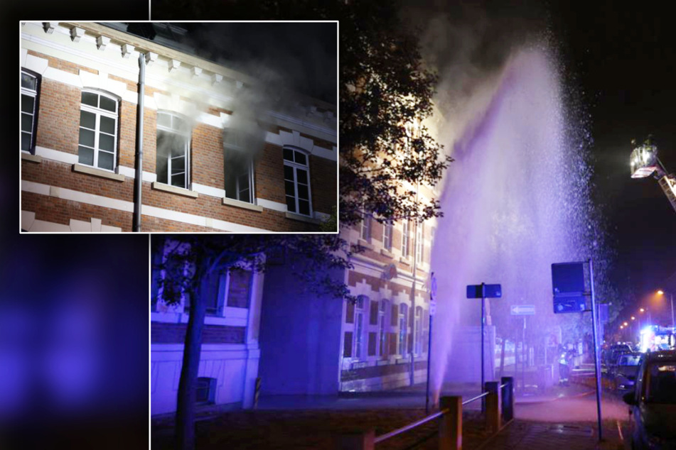 Leipzig: Feuerwehr löscht Brand in Leipziger Dentallabor, doch dann passiert etwas Unerwartetes