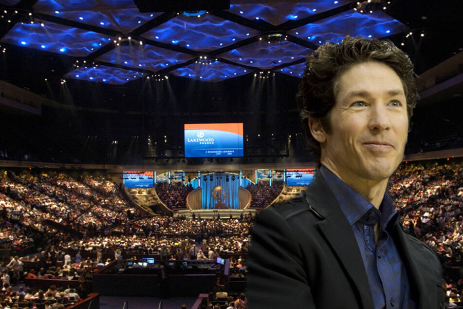 A plumber found envelopes full of cash and checks while working a repair job at Joel Osteen's Lakewood Church in Houston, Texas.