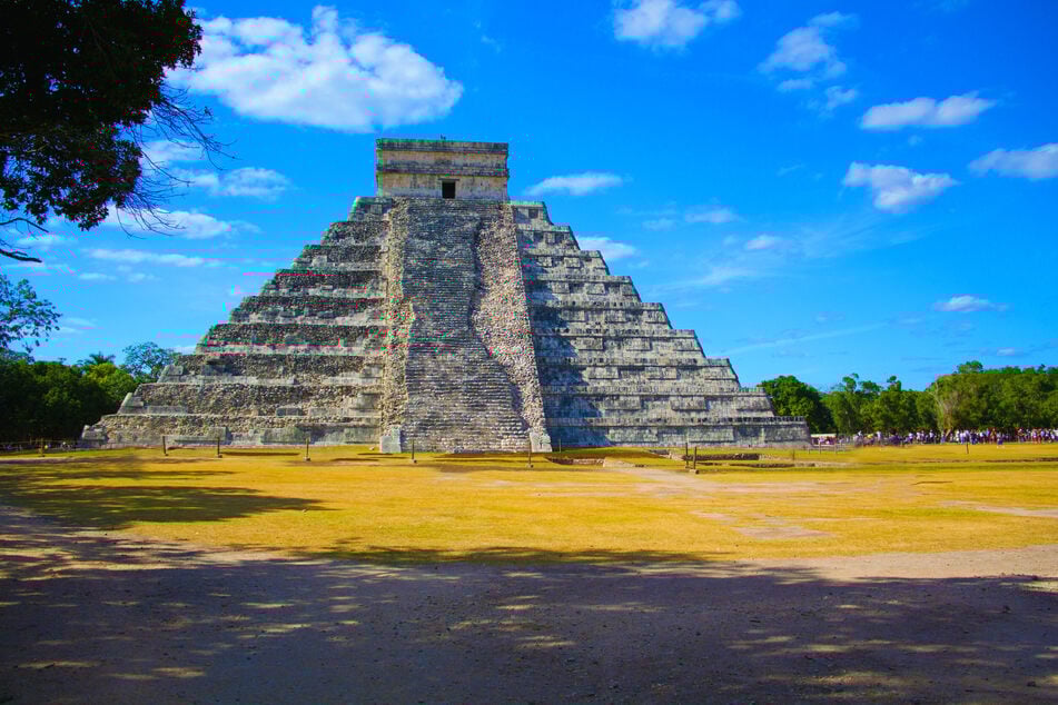Auch in Mexiko gibt es einige Pyramiden. Bekannt ist beispielsweise "El Castillo".