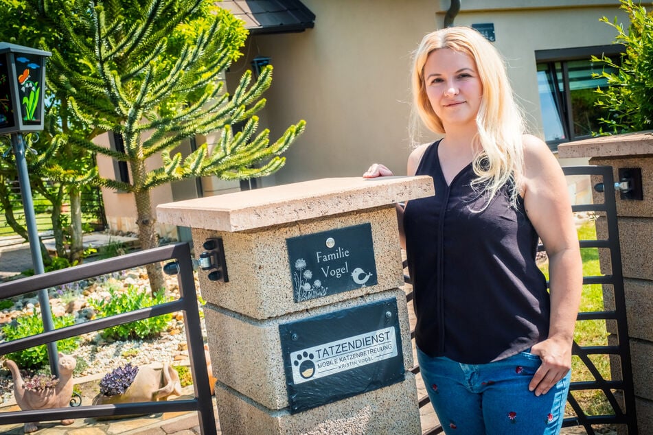 Inzwischen engagiert sich Kristin Vogel auch in der Initiative für die sächsische Katzenschutzverordnung und hilft bei der Aufklärung.