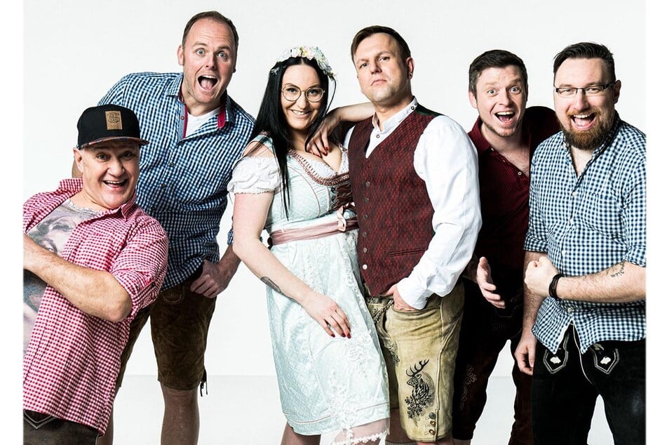Die Partyband "BiBa und die Butzemänner" sorgt beim Oktoberfest für Tanzalarm.