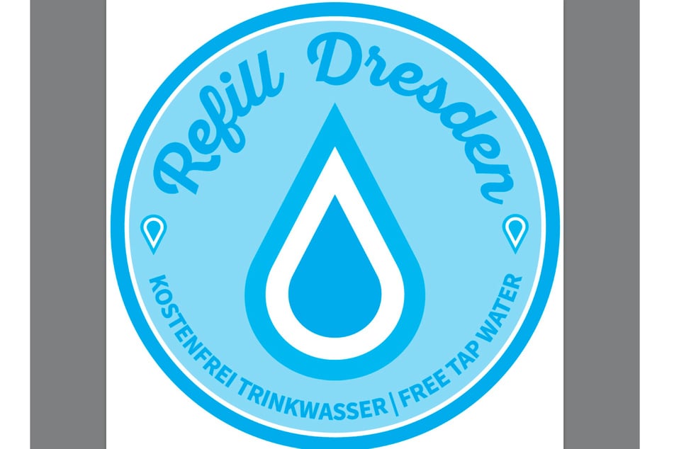 Auf diesen Aufkleber müsst Ihr achten, wenn Ihr Eure Trinkflasche mit kostenlosem Trinkwasser auffüllen wollt.