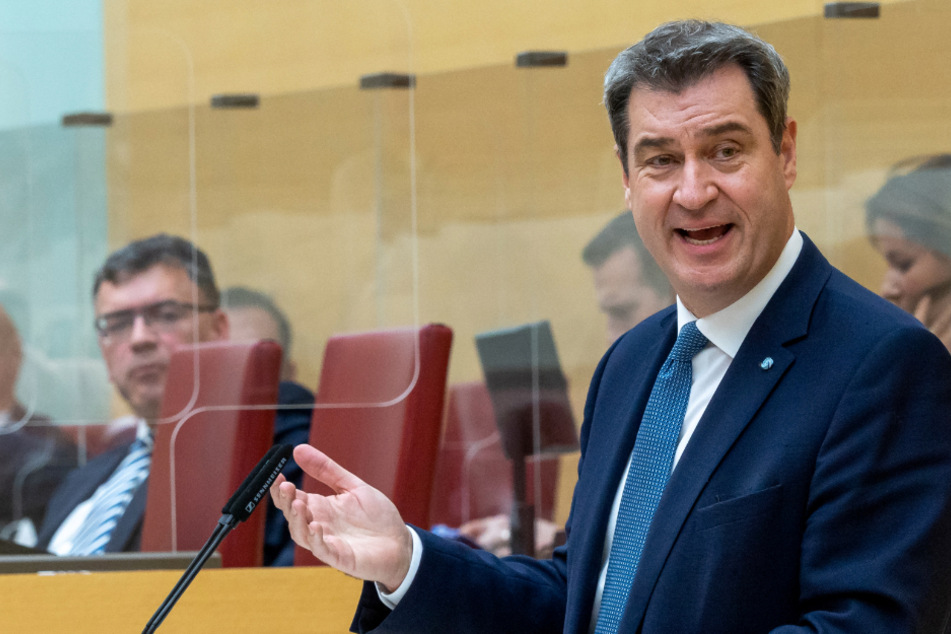 Markus Söder (53, CSU), Ministerpräsident von Bayern, wird für den strengen Corona-Kurs im bayerischen Landtag werben.