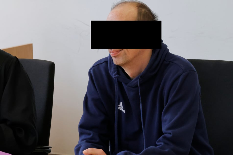 Andreas S. (46) saß am Donnerstag vor dem Chemnitzer Landgericht.