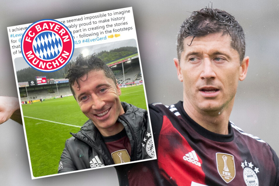 So schwärmt Bayern-Star Lewandowski nach seinem Rekord-Treffer