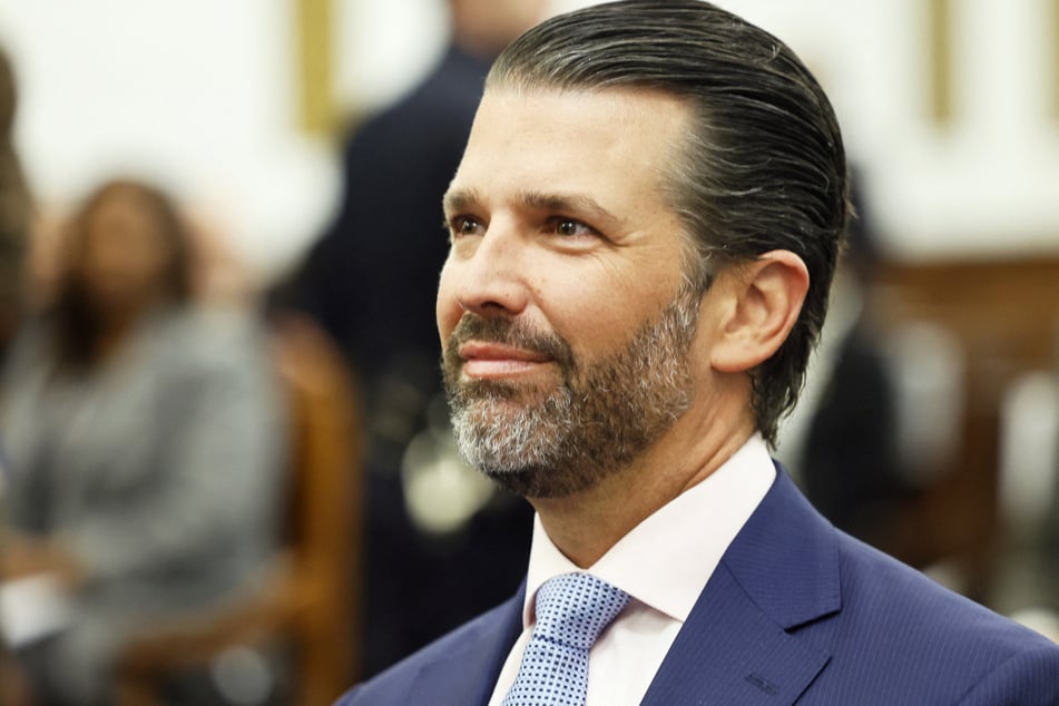 Donald Trump Jr. slammed CNN after they criticized his decision to share a meme on social media showing President Donald Trump throwing a sex toy.