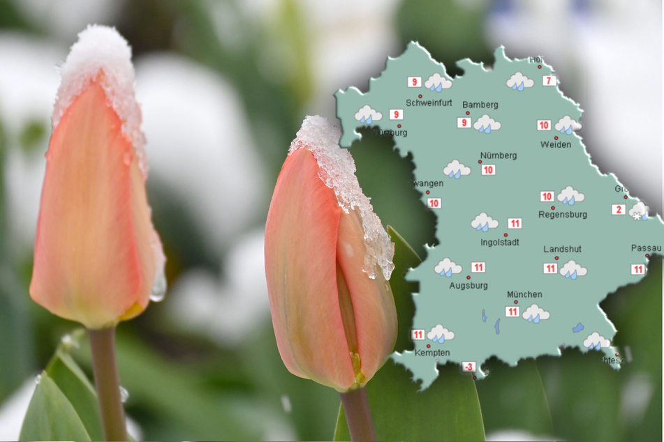 Regen, Kälte und viel Wind: Es wird wieder ungemütlich in Bayern