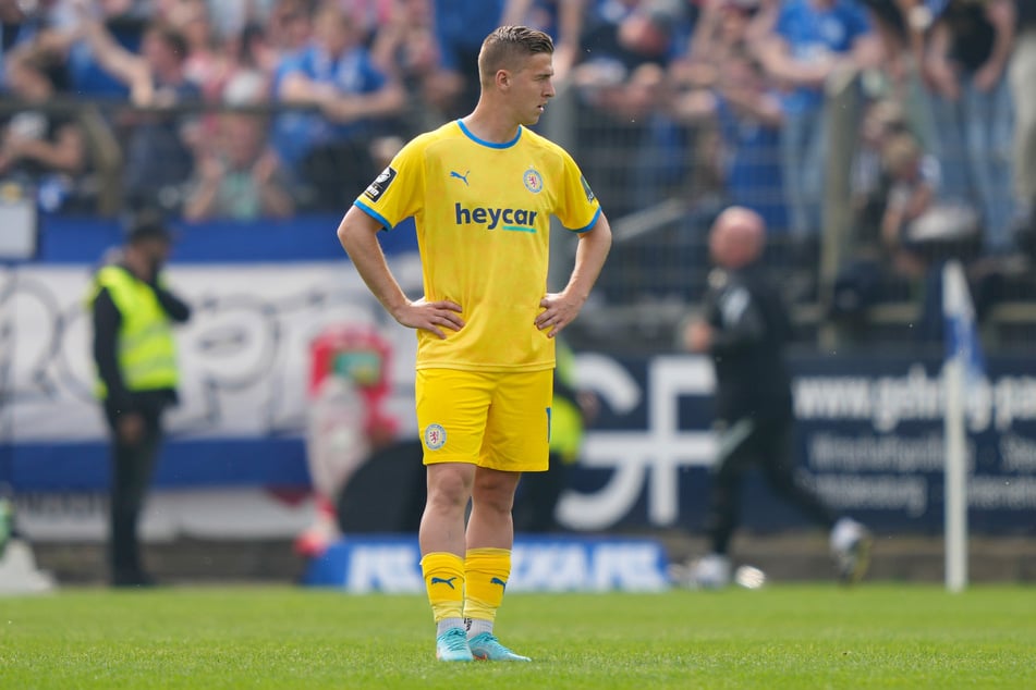 Kobylanski steig mit Braunschweig zweimal in die 2. Bundesliga auf, zuletzt 2022. Vier Jahre später wurde er bei Regionalligist Blau-Weiß Lohne aussortiert. (Archivfoto)
