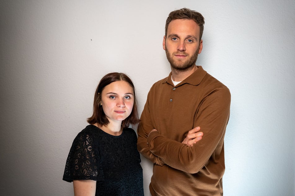 Sophia Kroemer (25) wurde vergewaltigt. Rechts "Terra Xplore"-Moderator Leon Windscheid (36).