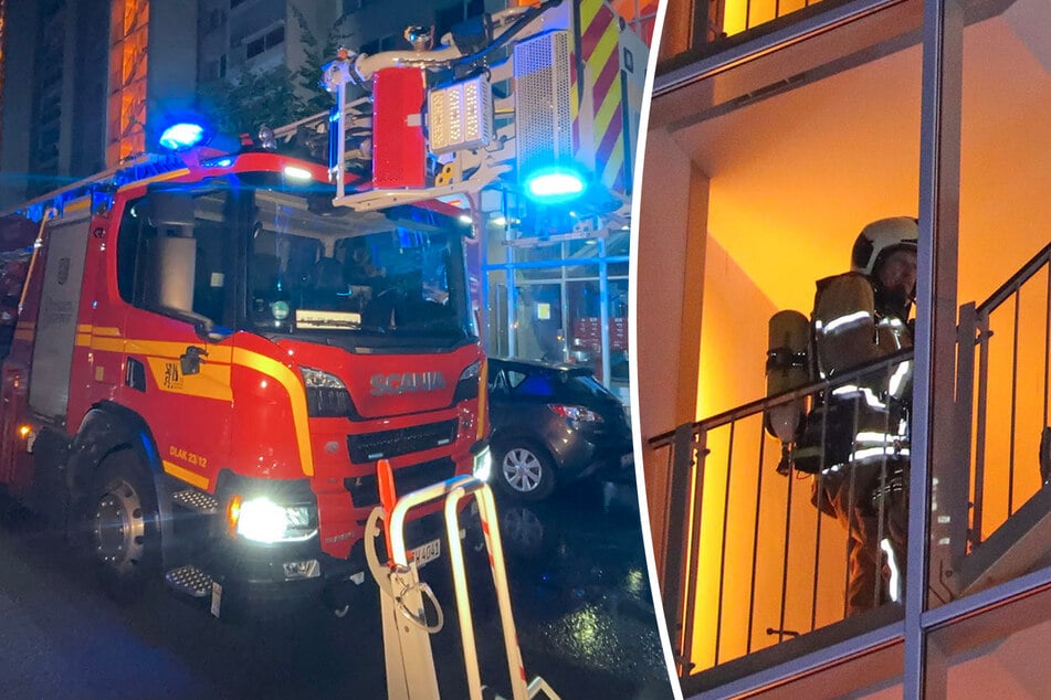 Dresden: Küche geputzt, Wohnung abgefackelt: Feuerwehreinsatz in Dresdner Neustadt