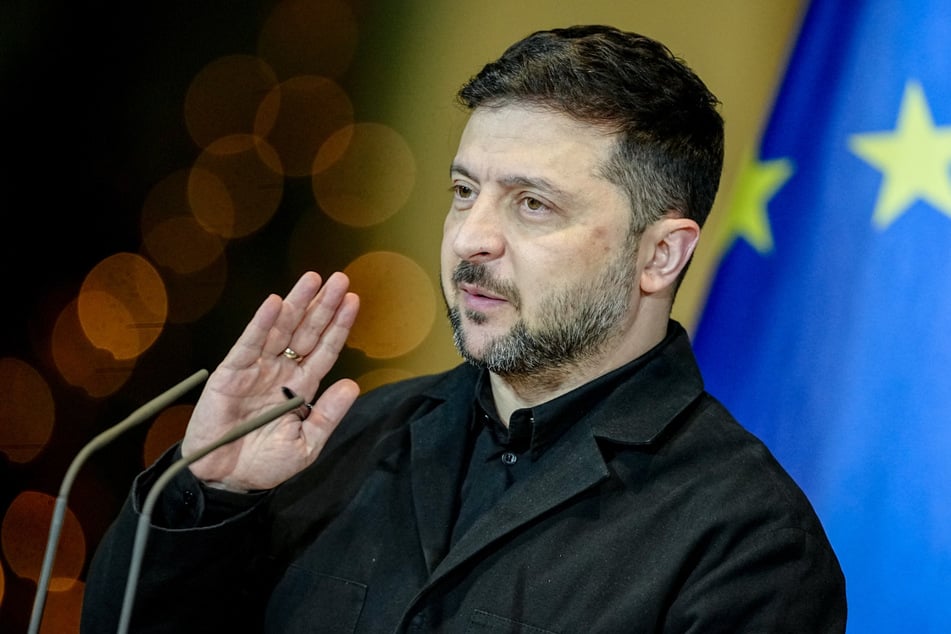 Der ukrainische Präsident Wolodymyr Selenskyj (47) am Montag in Berlin.