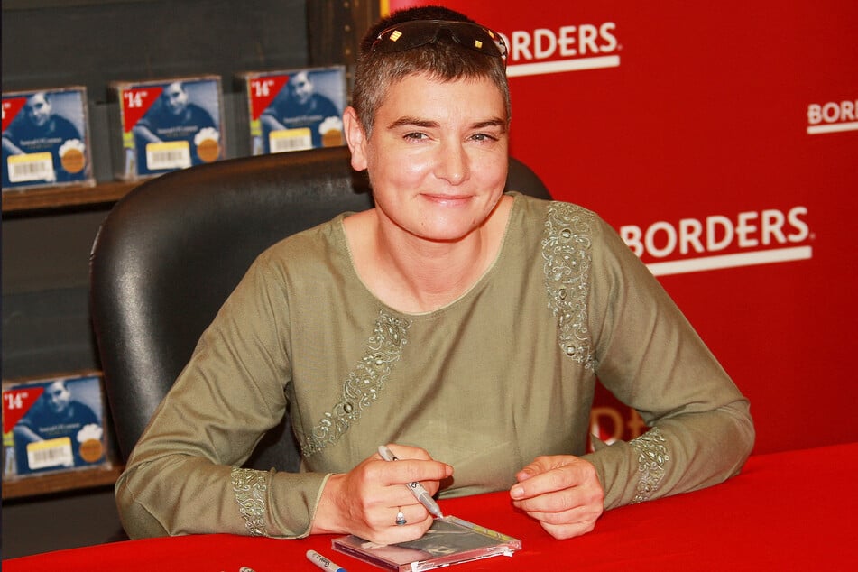 Sinead O'Connor bei einer Autogrammstunde im Jahr 2007.