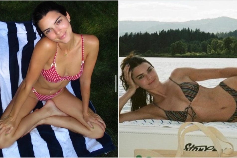 Kendall Jenner makes a splash as "summer muse" in new bikini shoot