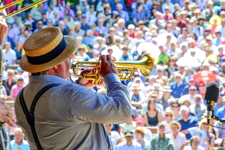 Die Open-Air-Gala des Dixieland Festivals steigt am Sonntag auf der Freilichtbühne "Junge Garde". (Archivfoto)