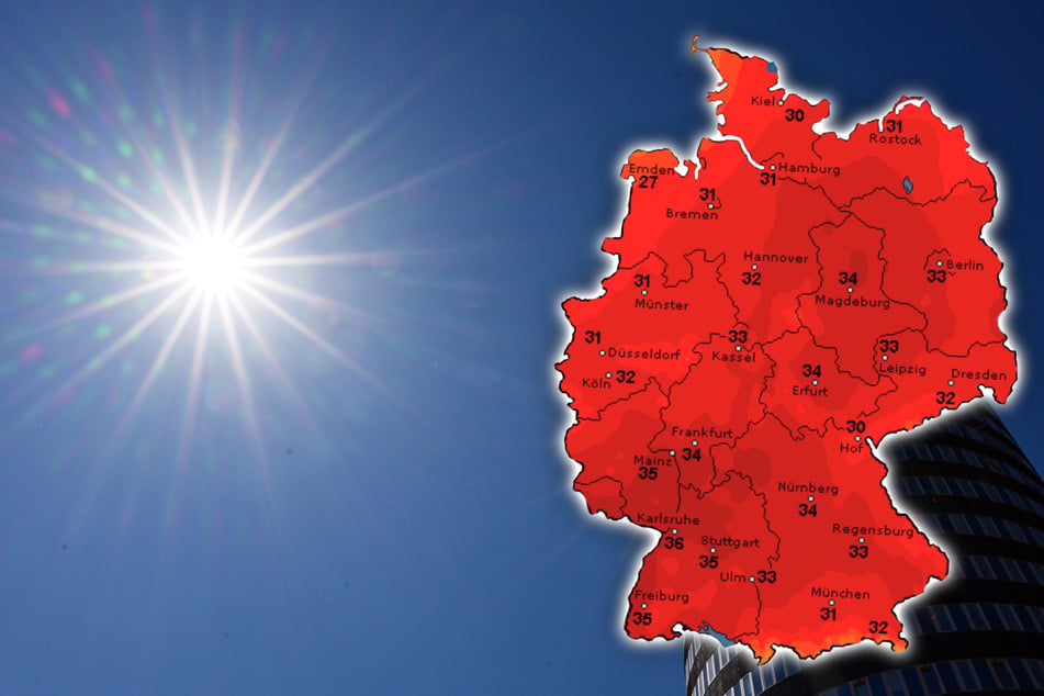 Hitze-Warnung fürs Wochenende: Erst fast 40 Grad, dann Unwetter?