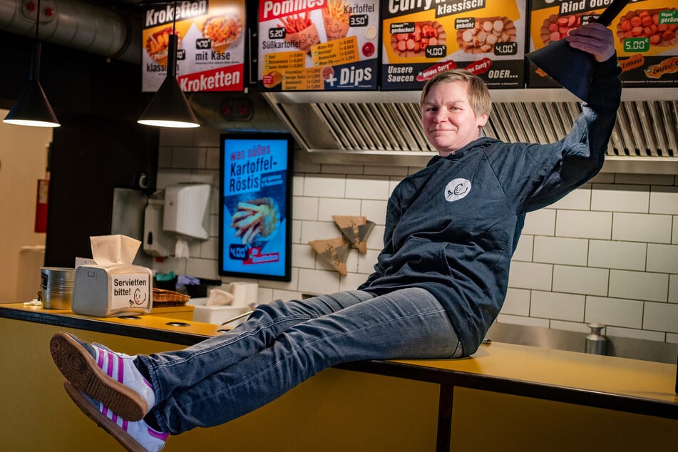 Jana Wiesemann (51) gehört zu den Mitarbeitern der ersten Stunde. Sie kochte früher alle Soßen selbst.