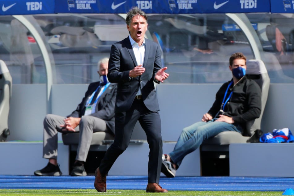Bruno Labbadia bleibt auch im vierten Spiel als Hertha-Trainer ungeschlagen.