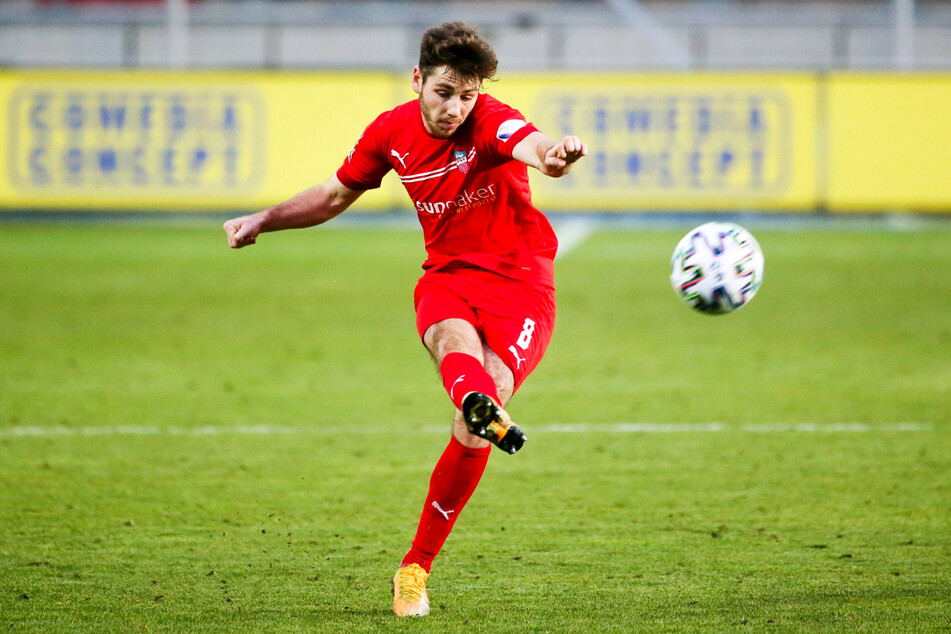 Leon Jensen (23) läuft in der kommenden Saison für den Karlsruher SC auf.
