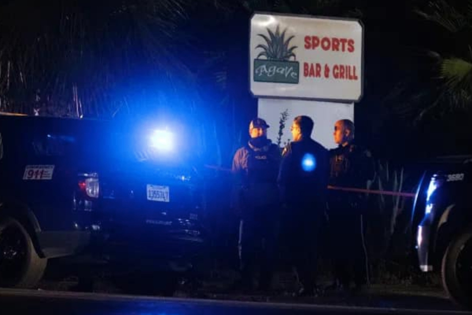 A witness shared a photo of responders on the scene at Agave Sports Bar and Grill last Friday.
