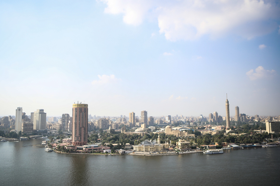 Blick auf Ägyptens Hauptstadt Kairo.