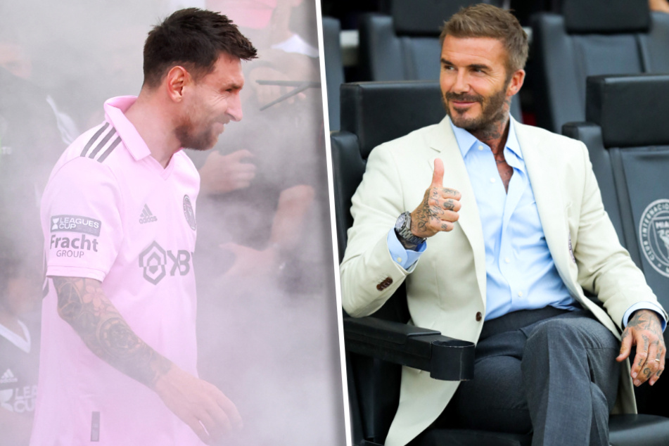 "Hold My Beer": Messi bringt Beckham mit Inside-Joke zum Dauergrinsen