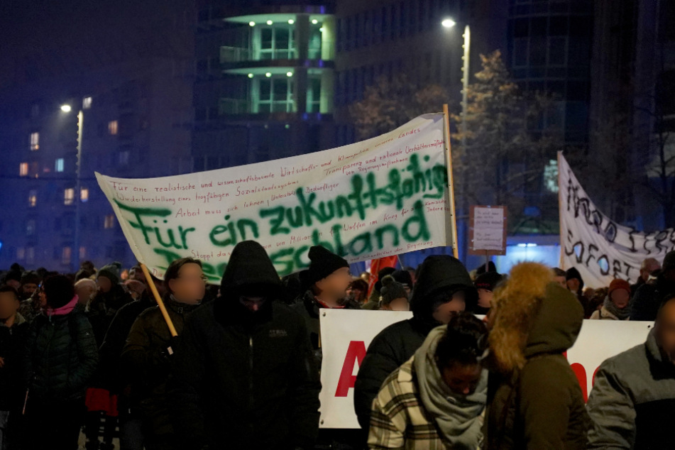 Auch in Leipzig gehen viele Menschen wegen der Energiekrise und des Ukraine-Kriegs auf die Straße.