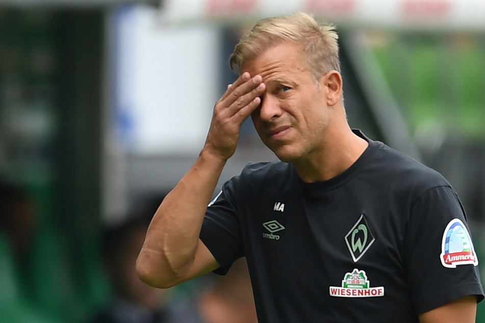 Markus Anfang (47) im Dress des SV Werder Bremen.