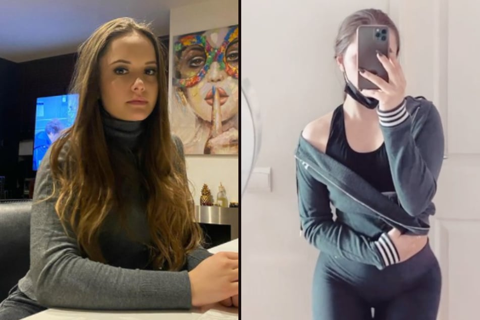 Davina Geiss (17) erhält für ein Selfie im Sportoutfit fiese Instagram-Kommentare.(Fotomontage)