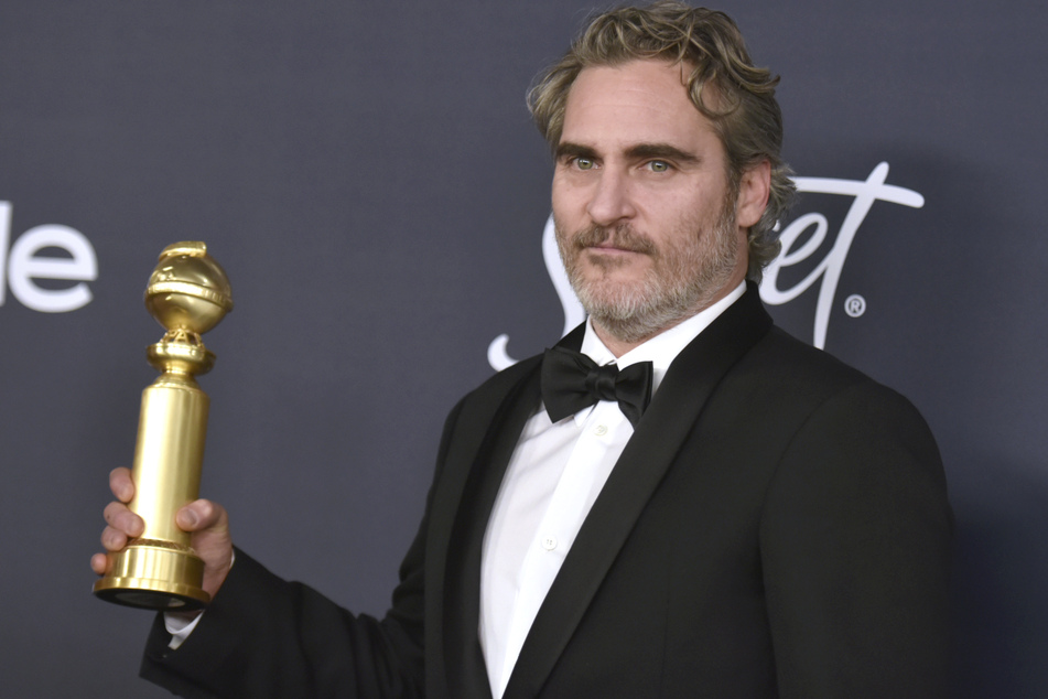 Joaquin Phoenix (49) gewann mit "Joker" nicht nur einen Oscar, sondern auch einen Golden Globe als bester Schauspieler.