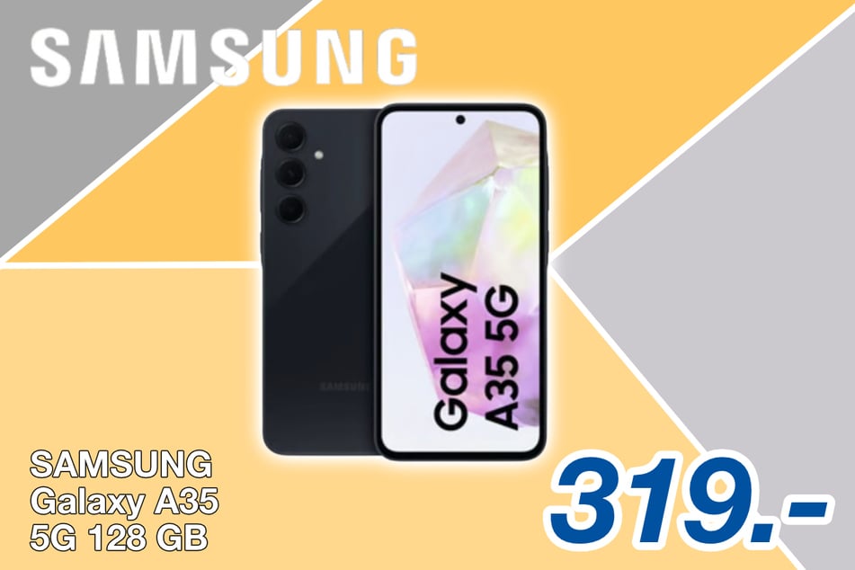 Das Samsung Galaxy A35 5G für 319 Euro.