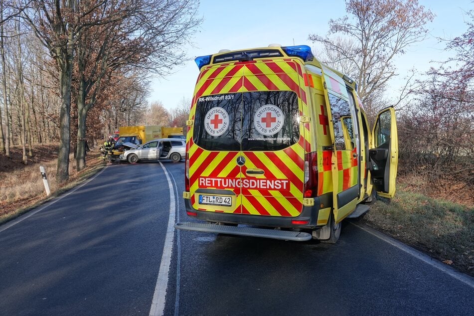 Der Unfall geschah in einer leichten Kurve.