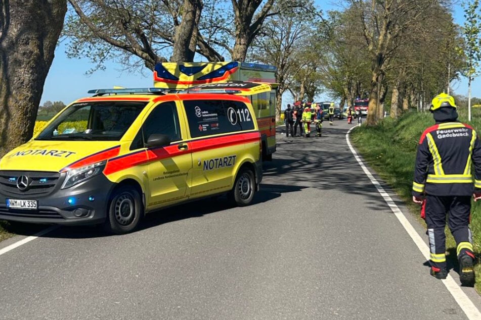 Frau kracht auf Landstraße mit Auto gegen Baum und stirbt