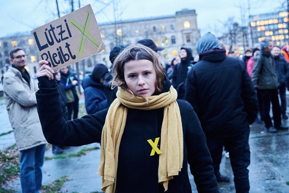 In Berlin wurde ebenfalls demonstriert. Auch Luisa Neubauer (26) kam zu der Kundgebung.