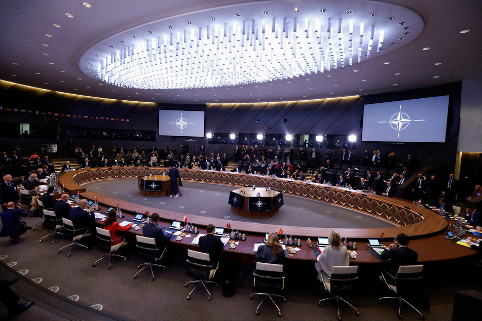 The NATO defense ministers meeting at the alliance's headquarters in Brussels, Belgium on Thursday.
