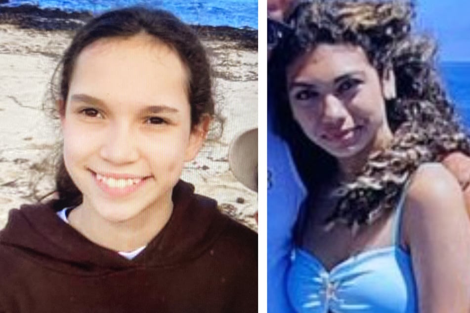 Mariana Azuaje Fischer (13, l.) aus Königstein im Taunus und Kristina Saciri (15) aus Kronberg im Taunus werden vermisst.