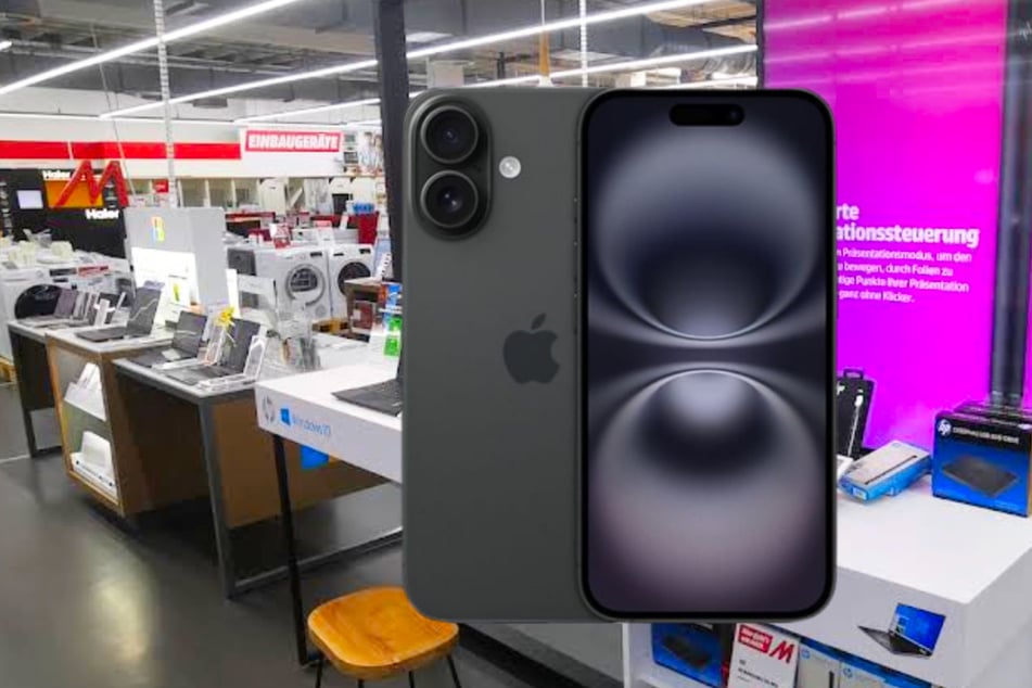 Ab Montag (2.3.) gibt's bei MediaMarkt das Apple iPhone 16 für nur 1 Euro