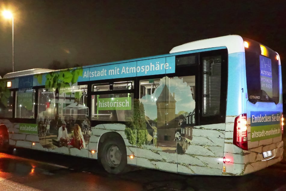 In diesem Linienbus haben sich die beiden jungen Männer attackiert.