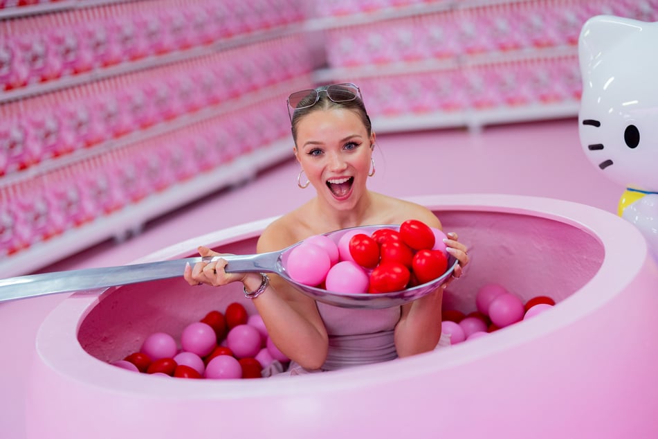 Die Influencerin musste sich aufgrund des Affenbisses ins Krankenhaus begeben.