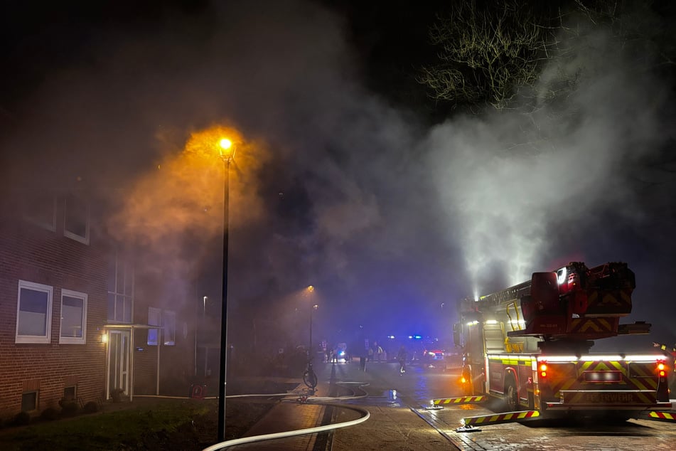 Eine Person wurde bei dem Brand verletzt.