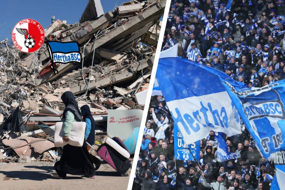 Für Erdbebenopfer in der Türkei: Hertha BSC und Berliner AK bestreiten Benefizspiel
