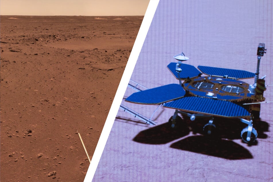 Sorgen um Mars-Rover: Ist "Zhurong" für immer im Weltall verloren?