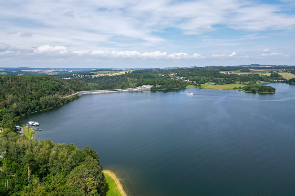 Immerhin: Aus Sachsens Talsperren, hier im Vogtland, kann Wasser entnommen werden, um Entlastung für die Flüsse zu schaffen.