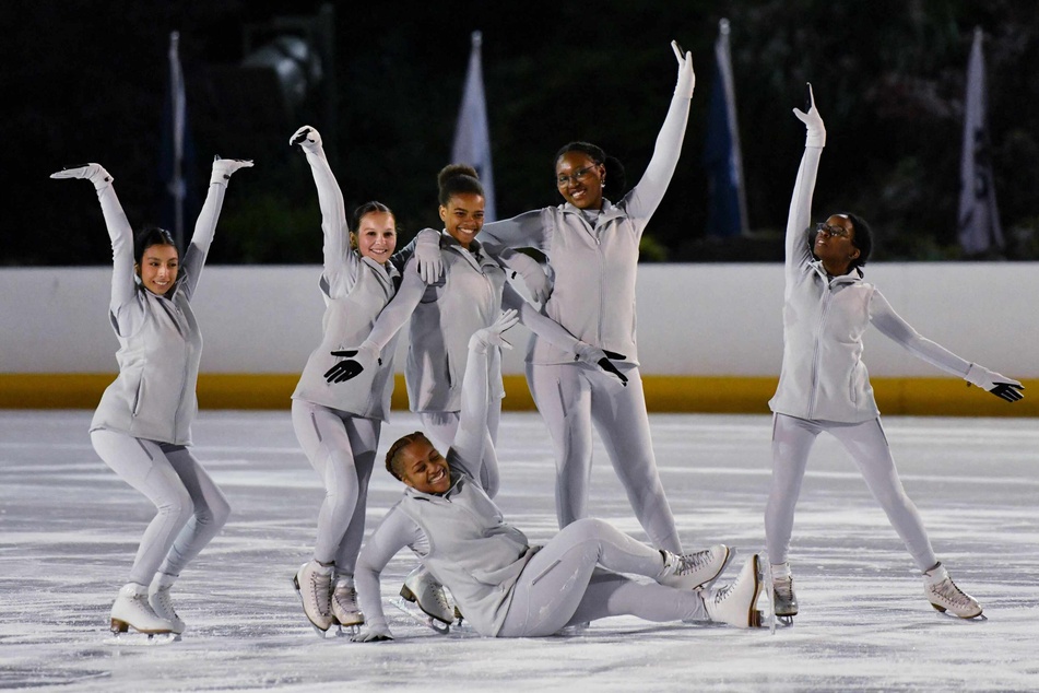 Figure Skating in Harlem at Wollman Rink in New York City.