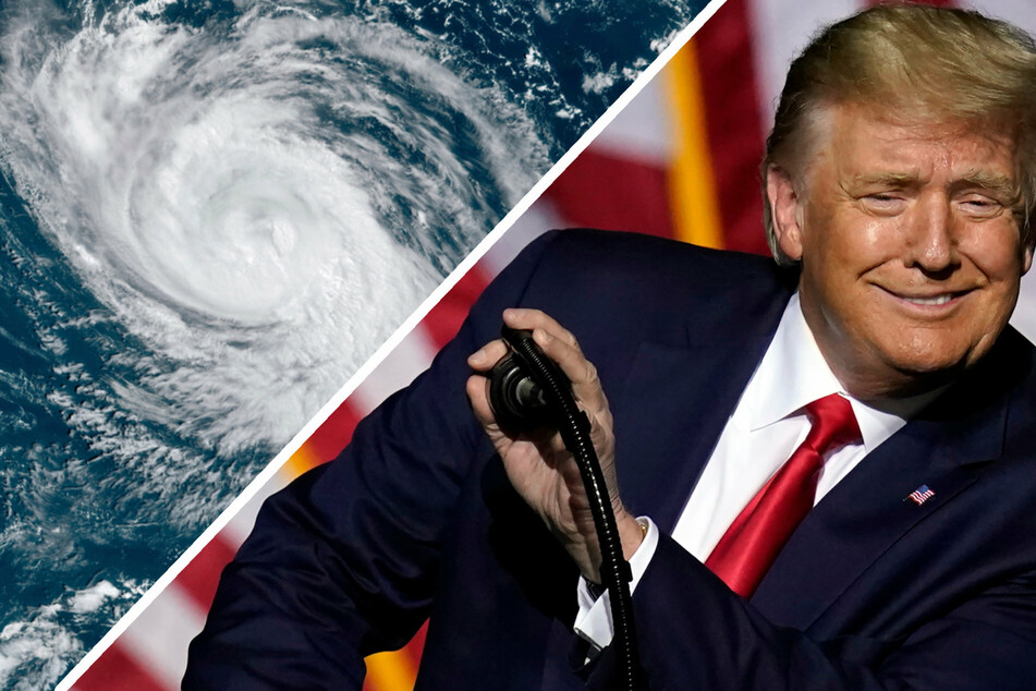 Trumps absurde Gedankenwelt: "China greift USA mit Hurrikan-Kanone an"