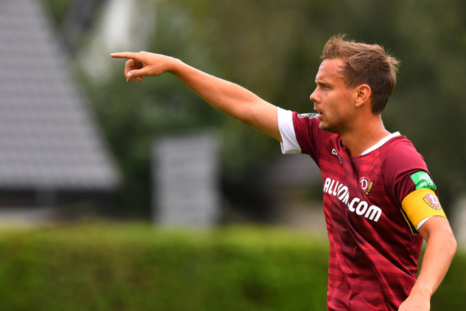 Chris Löwe - der Dynamo-Mann mit der größten Erfahrung aller. Diese wird Sonnabend in Lübeck bei schwierigen Bedingungen gefragt sein. Die Mentalität muss passen.