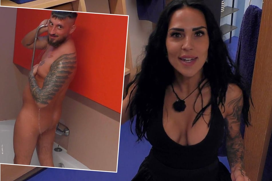 Elena erwischt Alex Z. (30) beim Duschen, doch das scheint ihn gar nicht zu stören.